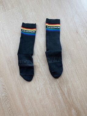 Lululemon pride socks